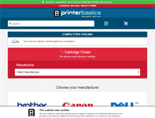 Tablet Screenshot of printerbasics.com